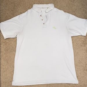 White Polyester and cotton Tommy Bahama polo